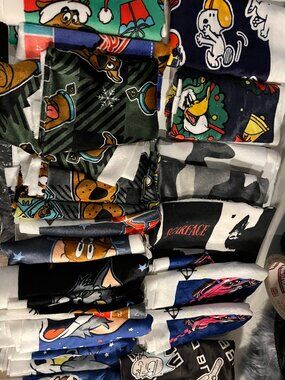 24 pc set - UPCYCLED boy theme character fabric scraps bundle
